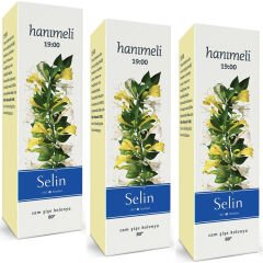 Selin Hanımeli Kolonya Cam Şişe 180 ml 3 ADET