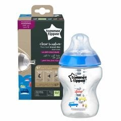 Tommee Tippee PP Closer to Natura Biberon 260 ml Mavi