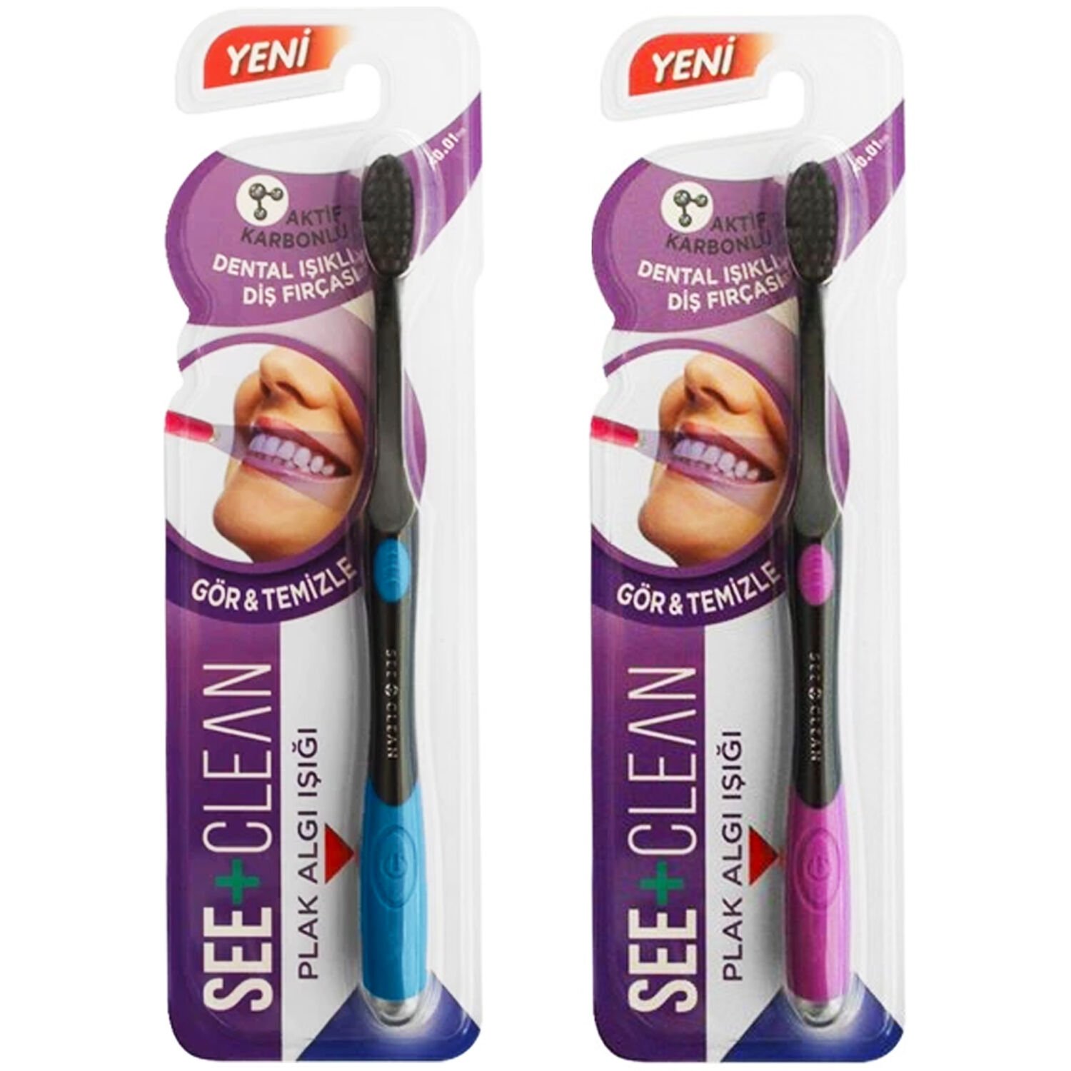 See Clean Plak Algı Işıklı Diş Fırçası