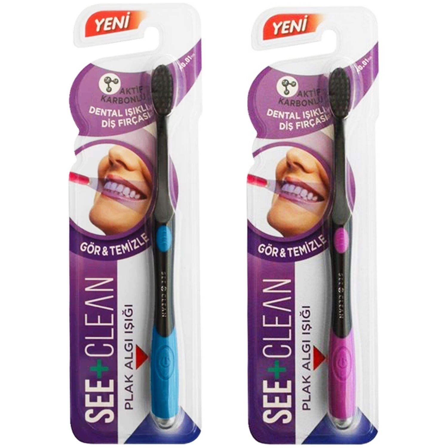 See Clean Plak Algı Işıklı Diş Fırçası