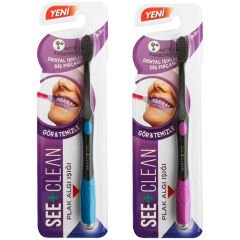 See Clean Plak Algı Işıklı Diş Fırçası