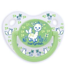 Hanymish 115 Mini Silikon Damaklı Emzik No 1 0-6 Ay Mavi