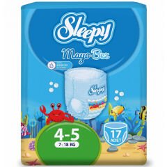 Sleepy Mayo Külot Bez 4-5 Beden Junior 7-18 kg 17 Adet