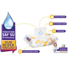 Sleepy Sensitive 90 Yaprak 6 Lı Paket Islak Mendil