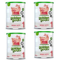 Golden Goat 1 Keçi Sütü Bazlı Bebek Sütü 400 gr 4 ADET