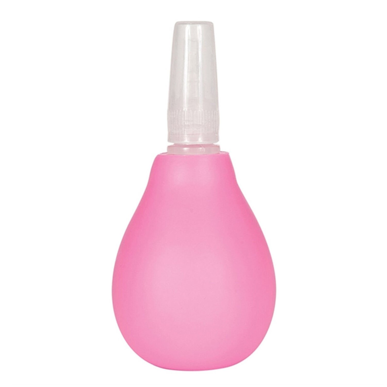 Bebedor Silikon Uçlu Bebek Burun Aspiratörü Pembe