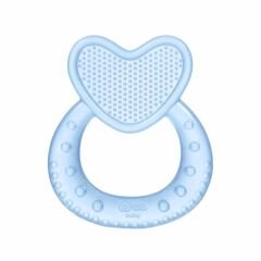 Wee Baby Kalpli Silikon Diş Kaşıyıcı Mavi