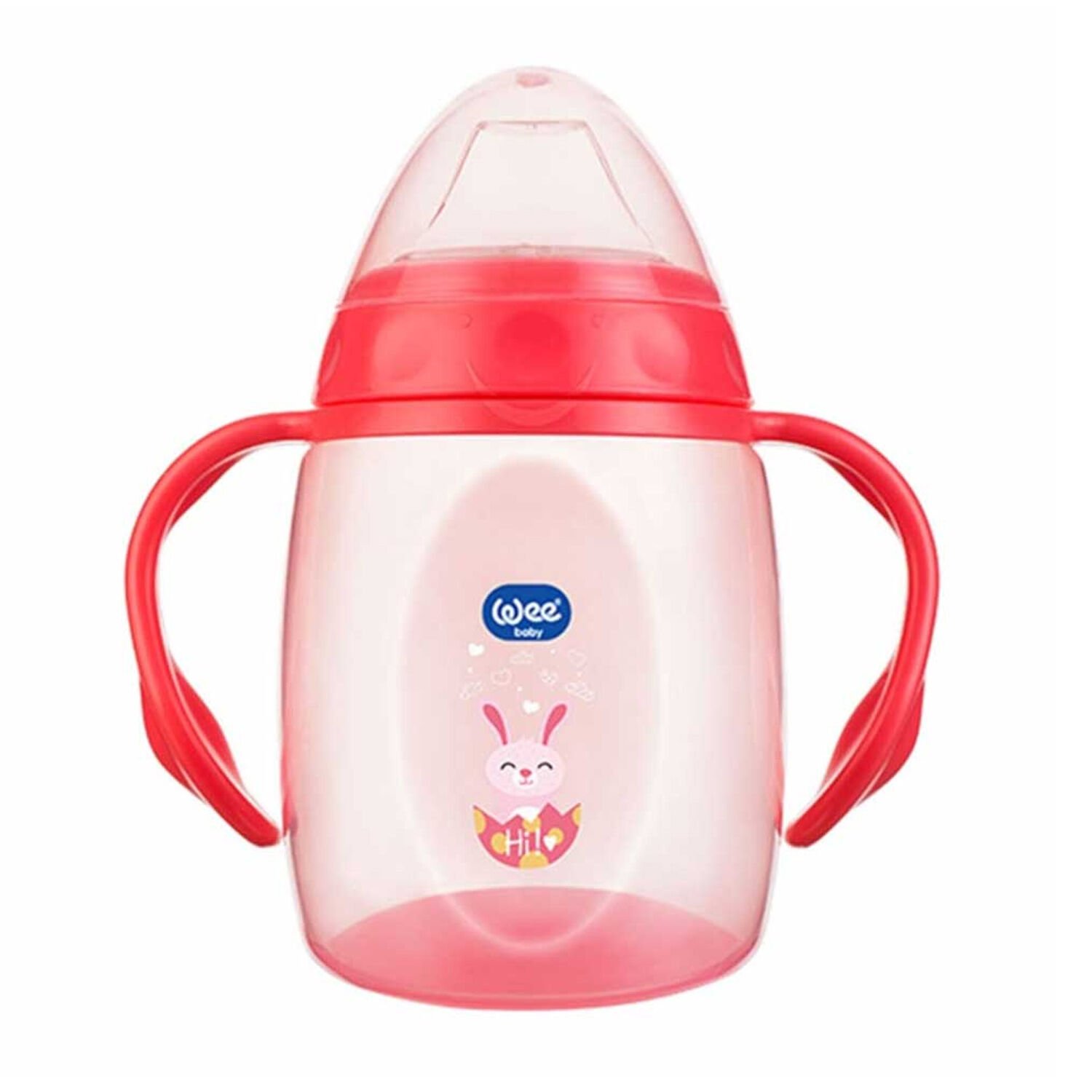 Wee Baby Kulplu Alıştırma Bardağı 6+ Ay 250 ml Pembe