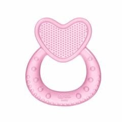 Wee Baby Kalpli Silikon Diş Kaşıyıcı Pembe