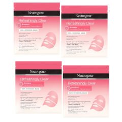 Neutrogena Canlandırıcı Pembe Greyfurt Yüz Maskesi 30 ml 4 ADET