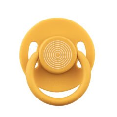 Wee Baby Cool Yuvarlak Uçlu Silikon Emzik No 1 Sarı