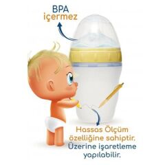 Bebedor 94302 Geniş Ağızlı Silikon Biberon 180 ml