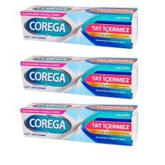 Corega Süper Protez Yapıştırıcı Tatsız Krem 40 gr 3 ADET