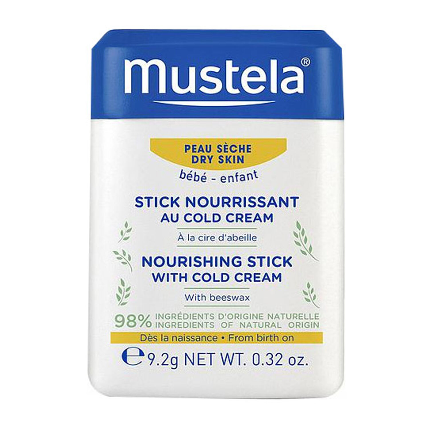 Mustela Cold Cream İçeren Besleyici Stick 9,2 gr