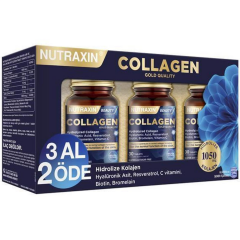 Nutraxin Beauty Gold Collagen 30 Tablet 3 Al 2 Öde