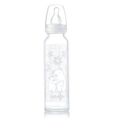 Bebedor Isıya Dayanıklı Cam Biberon 240 ml
