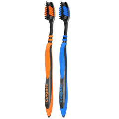 Colgate ZigZag Charcoal Orta Diş Fırçası 1+1