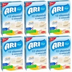 Arı Mama 12 Vitaminli 6 Mineralli Sütlü Pirinç Unu 250 gr 6 ADET