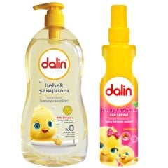 Dalin Klasik Bebek Şampuanı 400 ml + Dalin Kolay Tarama Saç Spreyi Badem Özlü 200 ml