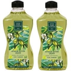 Eyüp Sabri Tuncer Ayvalık Zeytin Çiçeği Doğal Zeytinyağlı Sıvı Sabun 1.5 lt 2 ADET