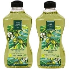 Eyüp Sabri Tuncer Ayvalık Zeytin Çiçeği Doğal Zeytinyağlı Sıvı Sabun 1.5 lt 2 ADET