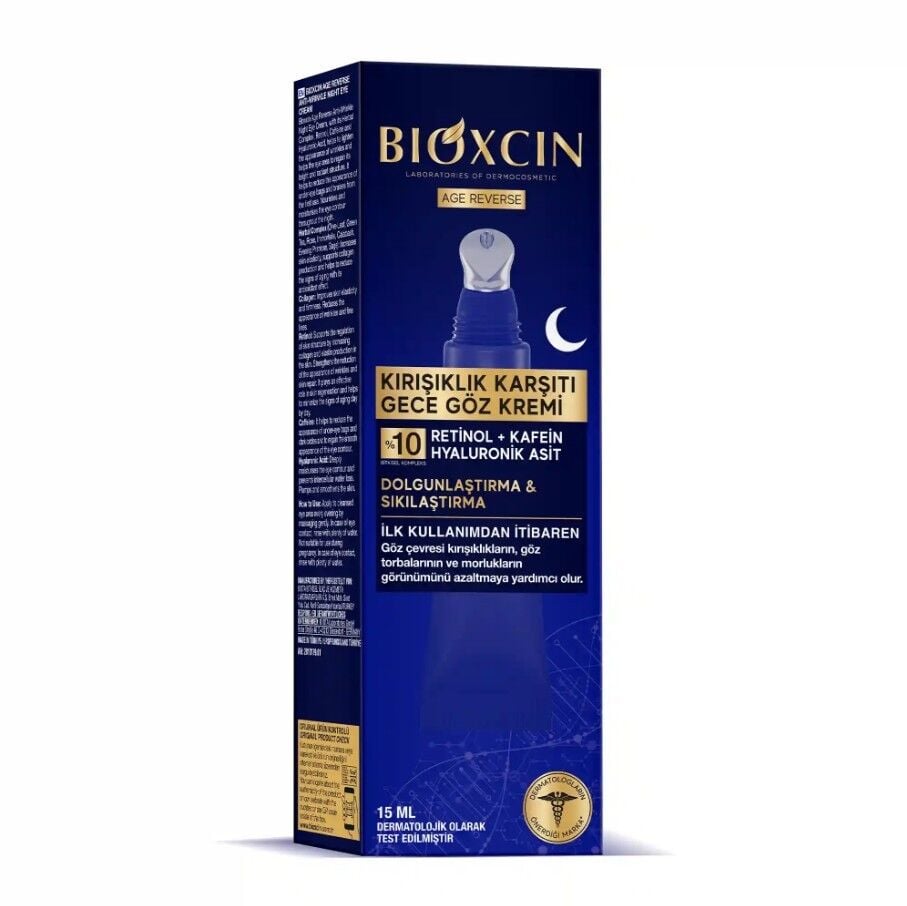 Bioxcin Kırışıklık Karşıtı Gece Göz Kremi 15 ml