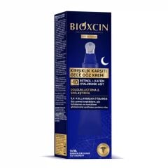 Bioxcin Kırışıklık Karşıtı Gece Göz Kremi 15 ml
