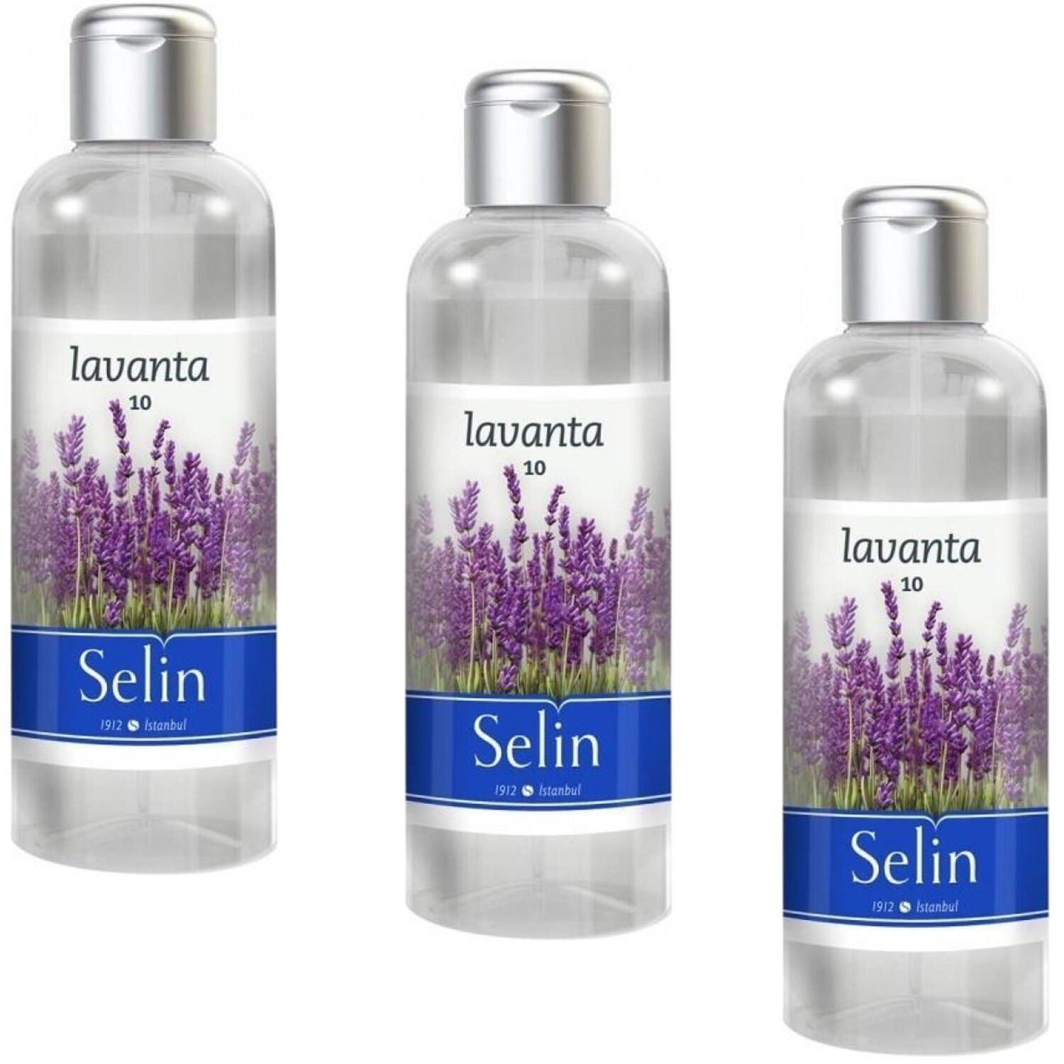Selin Lavanta Kolonya Pet 100 ml 3 ADET