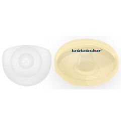 Bebedor Kutulu Silikon Göğüs Koruyucu 2 li Sarı