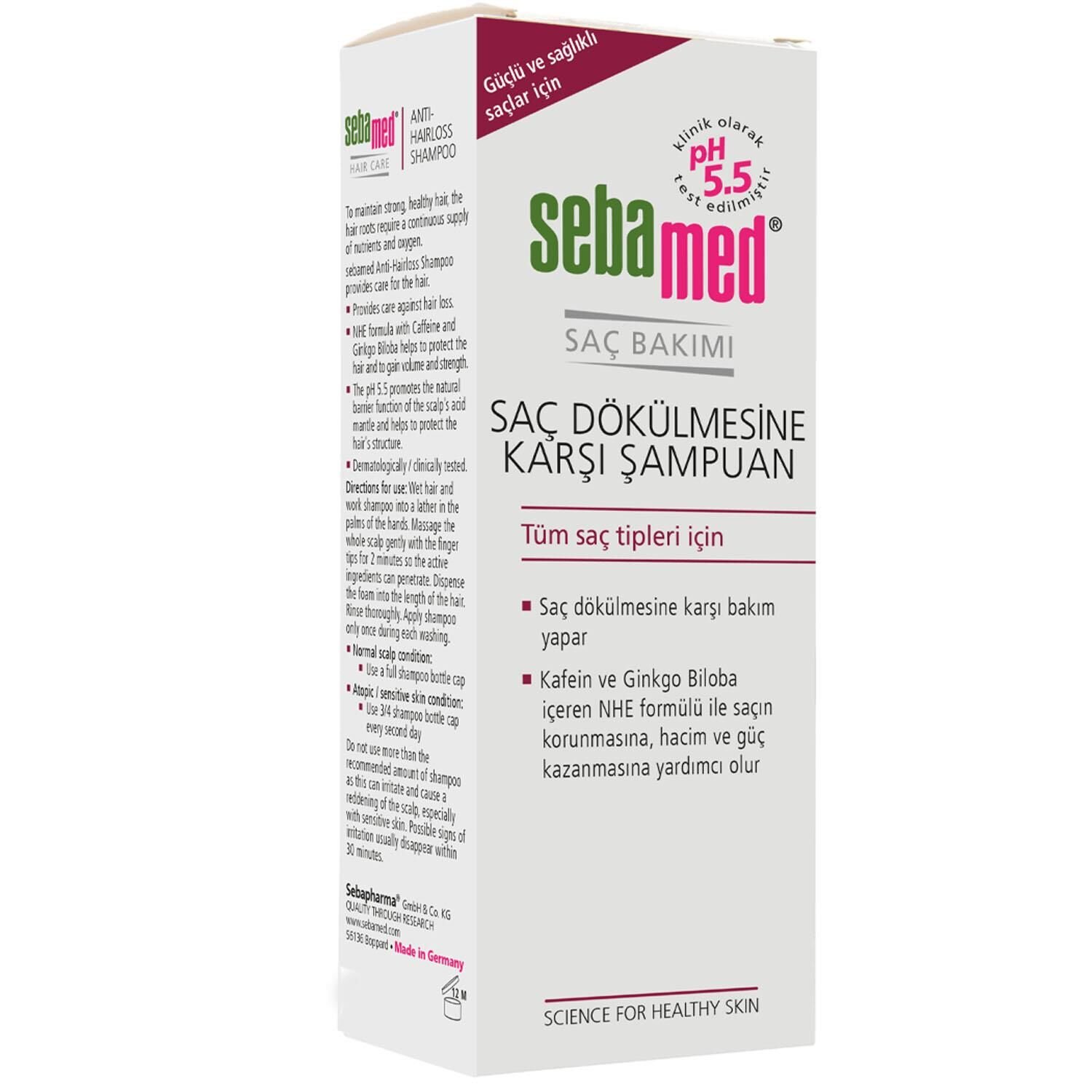 Sebamed Saç Dökülmesine Karşı Etkili Şampuan 400 ml