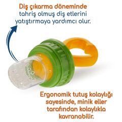 Bebedor 589 Silikon Meyve Ve Sebze Süzgeci 6+ Ay