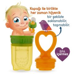 Bebedor 589 Silikon Meyve Ve Sebze Süzgeci 6+ Ay