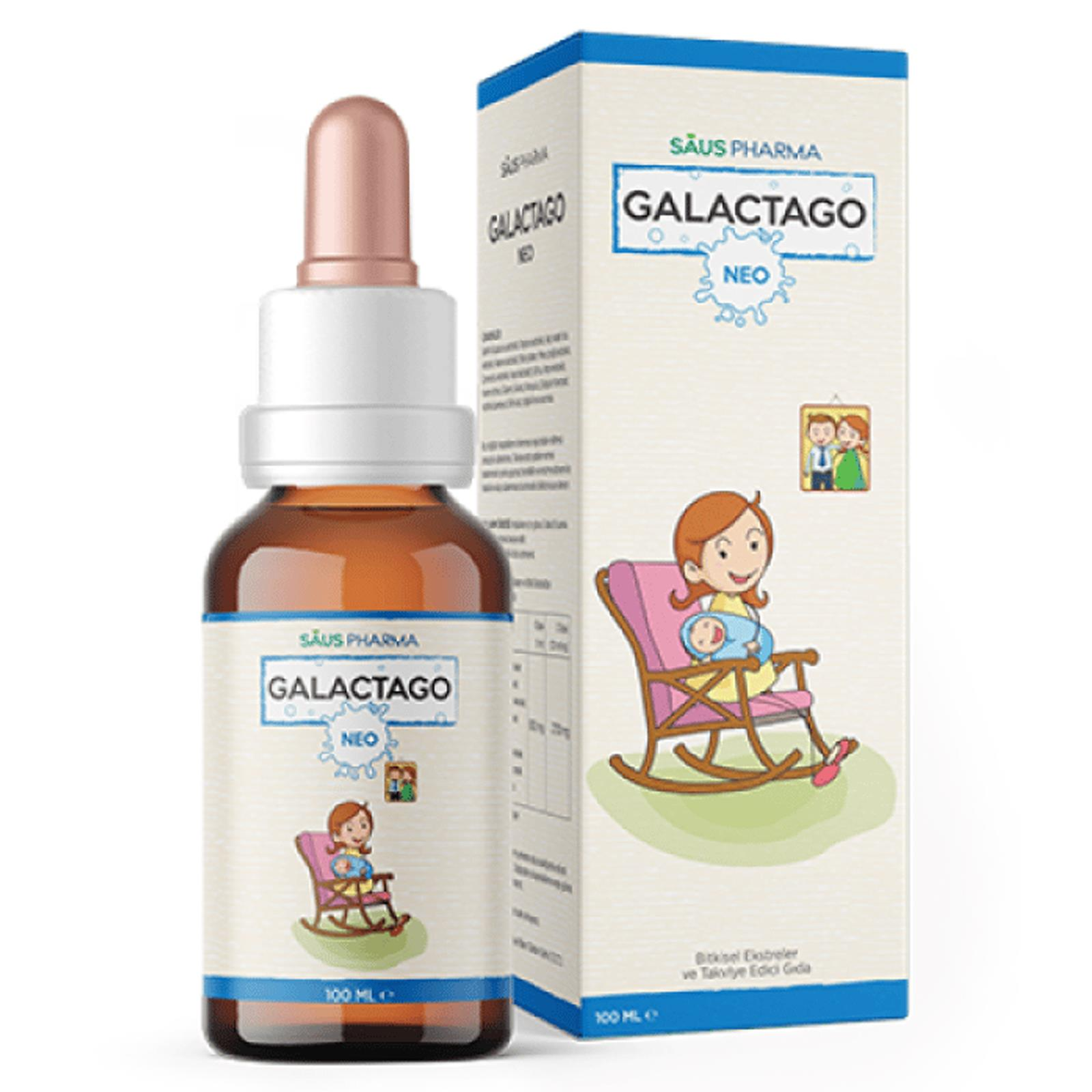 Galactago Neo Emziren Anneler İçin Bitkisel Damla 100 ml