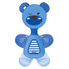 Bebedor Çıngıraklı Sulu Dişlik 3+ Ay Mavi