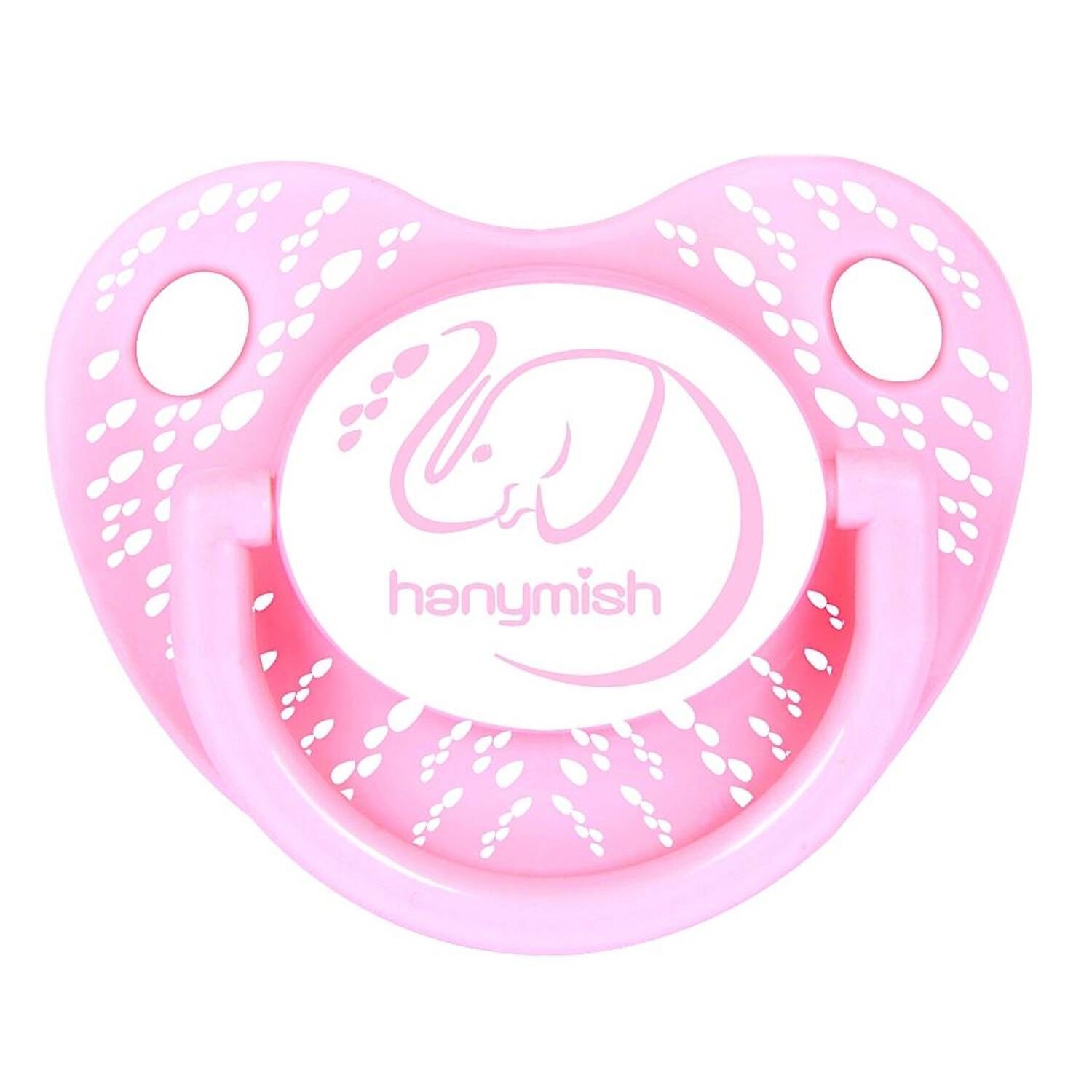 Hanymish 118 Tiny Silikon Damaklı Emzik No 1 0-6 Ay Pembe
