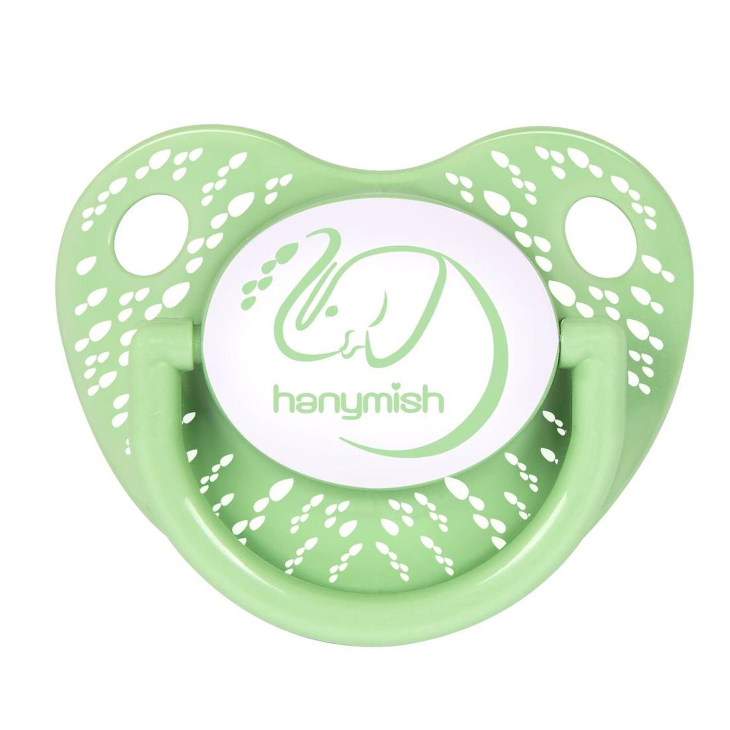 Hanymish 119 Tiny Silikon Damaklı Emzik No 2 6-18 Ay Yeşil