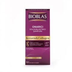 Bibolas Keratin Collagen Onarıcı Dolgunlaştırıcı Şampuan 360 ml