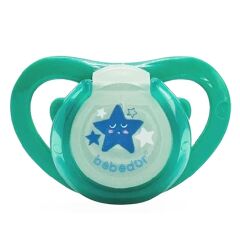 Bebedor 181 Air Serisi Fosforlu Damaklı Emzik No 1 0-6 Ay Yeşil