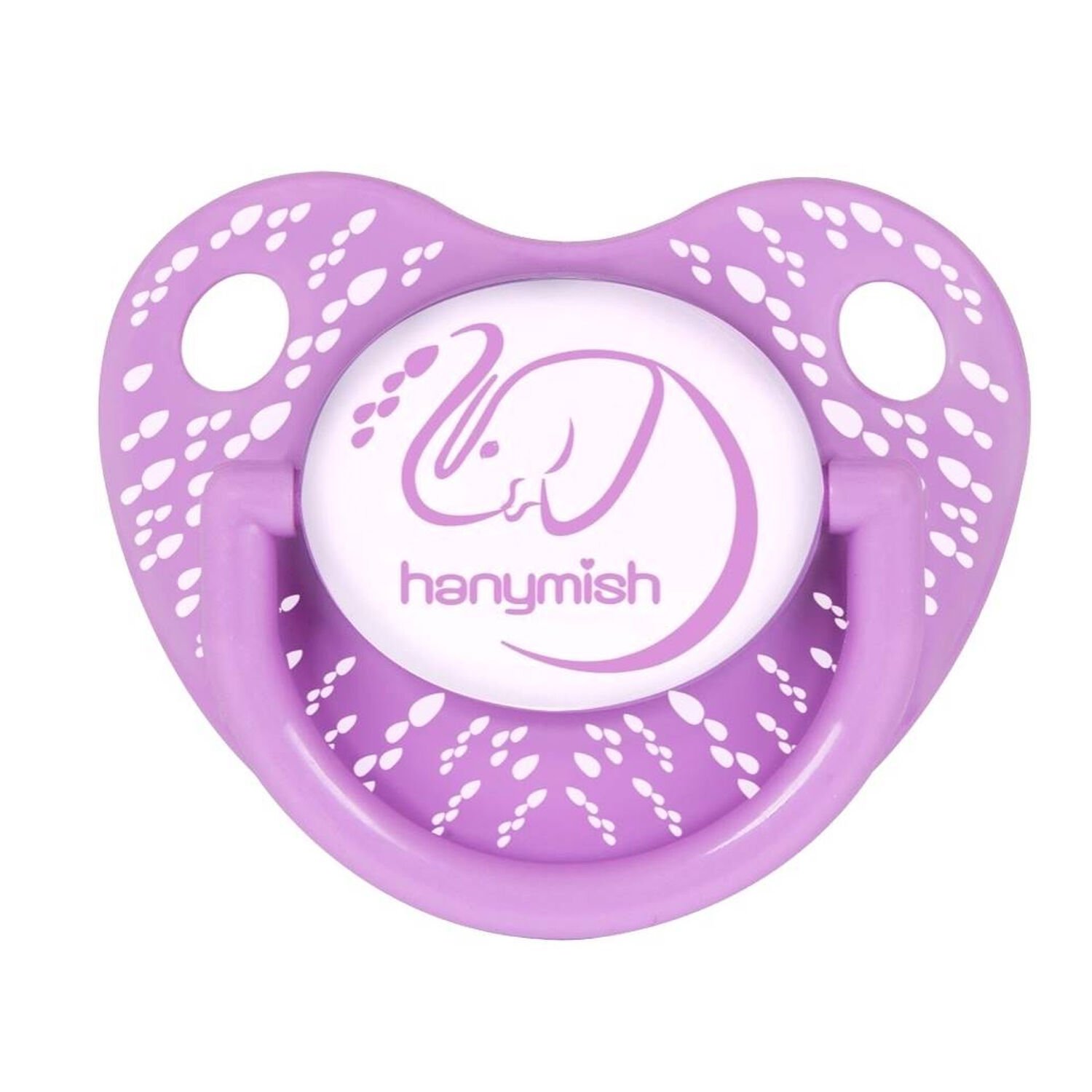 Hanymish 120 Tiny Silikon Damaklı Emzik No 3 18+ Ay Mor