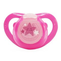 Bebedor 181 Air Serisi Fosforlu Damaklı Emzik No 1 0-6 Ay Pembe
