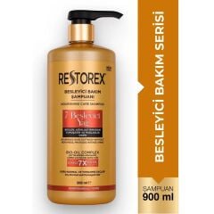 Restorex 7 Besleyici Yağ Bakım Şampuanı 900 ml