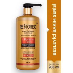 Restorex 7 Besleyici Yağ Bakım Şampuanı 900 ml