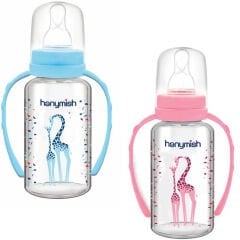 Hanymish 403 Kulplu Cam Biberon 125 ml