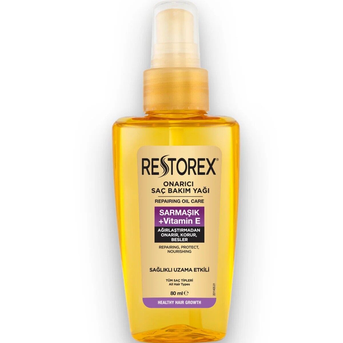 Restorex Sarmaşık Vitamin E Onarıcı Saç Bakım Yağı 80 ml