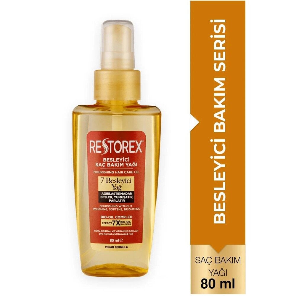 Restorex 7 Besleyici Saç Bakım Yağı 80 ml