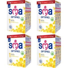 Sma Optipro Probiyotik 1 Bebek Sütü 1000 gr 4 ADET