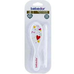 Bebedor 570 Fırça Ve Tarak Seti Kırmızı