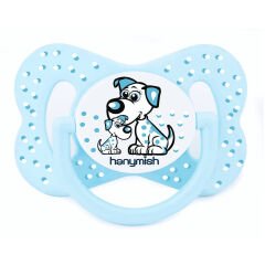 Hanymish 104 Happy Silikon Damakli Emzik No 2 6-18 Ay Pembe