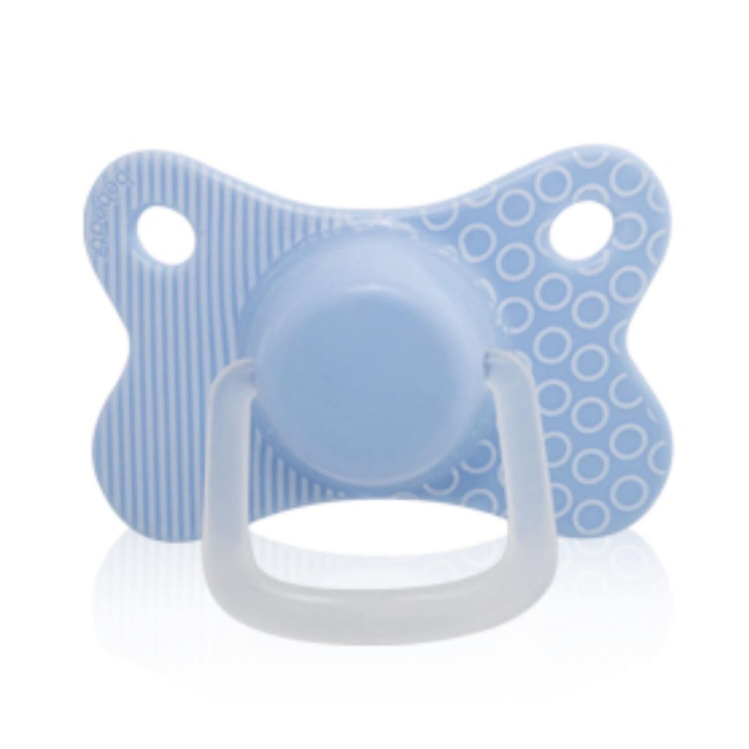 Bebedor 143 Silikon Simetrik Uç No 3 18 Ay+ Emzik Mavi