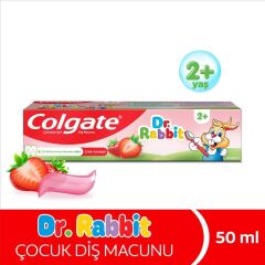 Colgate Dr. Rabbit Çilek Aromalı 2+ Yaş Diş Macunu 50 ml